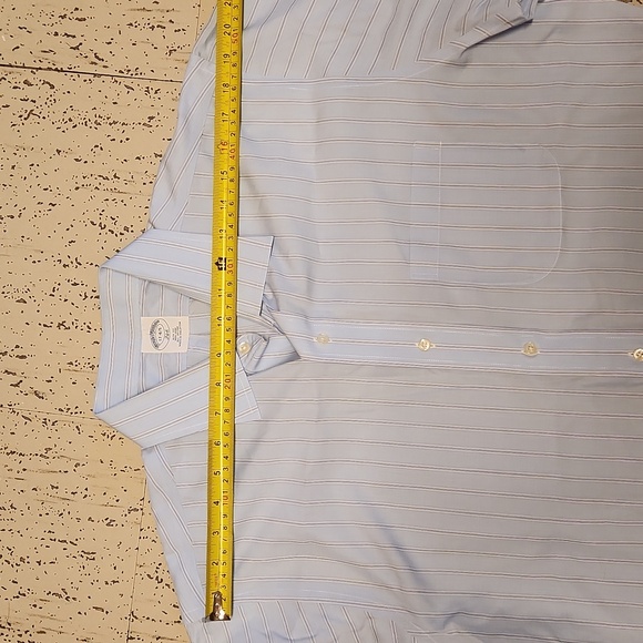 Brooks Brothers 346 Button Down Long Sleeve Slim Fit Casual Dress Shirt - Picture 14 of 14